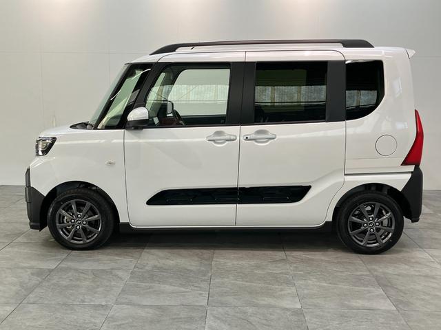 タントファンクロス　９型ディスプレイオーディオ　バックカメラ衝突被害軽減ブレーキ　コーナーセンサー　９型ディスプレイオーディオ　フルセグ　Ｂｌｕｅｔｏｏｔｈ　ＵＳＢ　バックカメラ　両側電動スライドドア　前席シートヒーター　ＬＥＤ　スマートキー　エコアイドル（滋賀県）の中古車