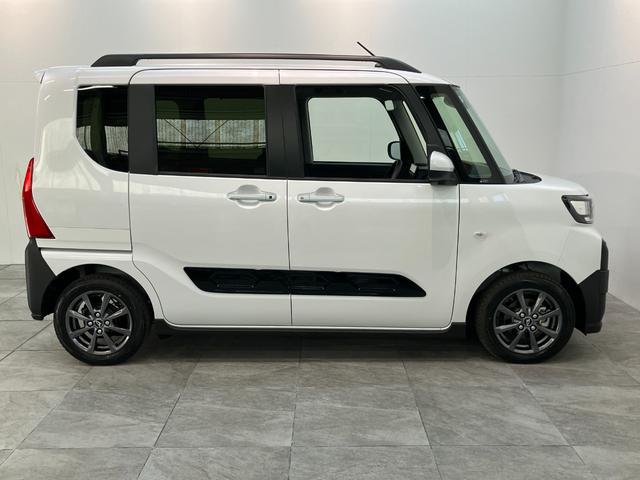 タントファンクロス　９型ディスプレイオーディオ　バックカメラ衝突被害軽減ブレーキ　コーナーセンサー　９型ディスプレイオーディオ　フルセグ　Ｂｌｕｅｔｏｏｔｈ　ＵＳＢ　バックカメラ　両側電動スライドドア　前席シートヒーター　ＬＥＤ　スマートキー　エコアイドル（滋賀県）の中古車