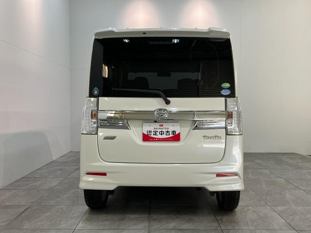 タントカスタムRS SA フルセグナビ バックカメラ 車検整備付衝突被害軽減ブレーキ ターボ フルセグナビ Bluetooth DVD再生 バックカメラ ETC 両側電動スライドドア LED オートライト オートエアコン スマートキー タイヤ4本新品交換済み(滋賀県)の中古車