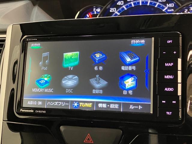 タントカスタムRS SA フルセグナビ バックカメラ 車検整備付衝突被害軽減ブレーキ ターボ フルセグナビ Bluetooth DVD再生 バックカメラ ETC 両側電動スライドドア LED オートライト オートエアコン スマートキー タイヤ4本新品交換済み(滋賀県)の中古車