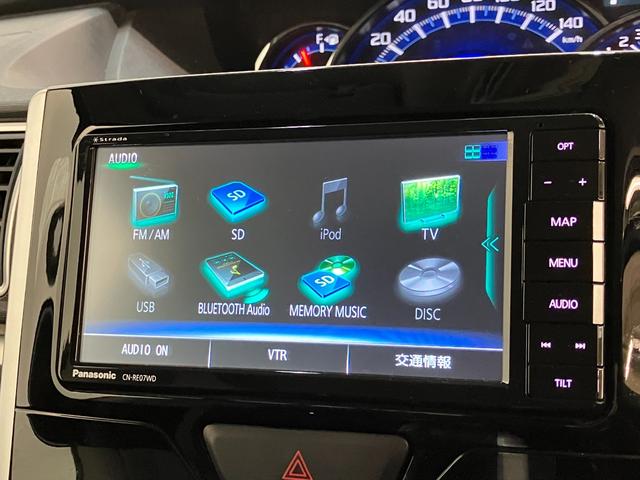 タントカスタムRS SA フルセグナビ バックカメラ 車検整備付衝突被害軽減ブレーキ ターボ フルセグナビ Bluetooth DVD再生 バックカメラ ETC 両側電動スライドドア LED オートライト オートエアコン スマートキー タイヤ4本新品交換済み(滋賀県)の中古車