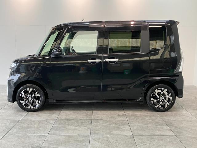 タントカスタムＸ　フルセグナビ　バックカメラ　前後ドラレコ衝突被害軽減ブレーキ　コーナーセンサー　フルセグナビ　Ｂｌｕｅｔｏｏｔｈ　ＤＶＤ　ＵＳＢ　バックカメラ　前後ドラレコ　　両側電動スライドドア　シートヒーター　ＬＥＤ　スマートキー　タイヤ４本新品交換済（滋賀県）の中古車