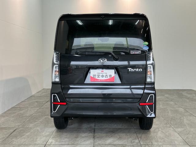タントカスタムＸ　フルセグナビ　バックカメラ　前後ドラレコ衝突被害軽減ブレーキ　コーナーセンサー　フルセグナビ　Ｂｌｕｅｔｏｏｔｈ　ＤＶＤ　ＵＳＢ　バックカメラ　前後ドラレコ　　両側電動スライドドア　シートヒーター　ＬＥＤ　スマートキー　タイヤ４本新品交換済（滋賀県）の中古車