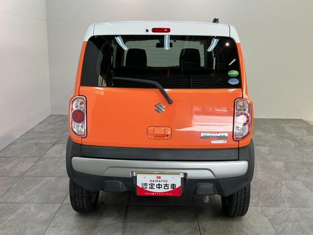 ハスラーＧターボ　４ＷＤ　スマートキー　ＥＴＣ　シートヒーター衝突被害軽減ブレーキ　ＣＤステレオ　ＥＴＣ　シートヒーター　オートエアコン　スマートキー　電動格納式ミラー　マニュアルレベリング　エコアイドル　ダウンヒルアシストコントロール（滋賀県）の中古車