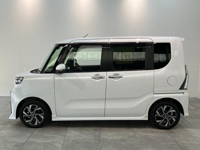 タントカスタムＸ　９型ディスプレイオーディオ　両側パワスラ衝突被害軽減ブレーキ　コーナーセンサー　９型ディスプレイオーディオ　フルセグ　Ｂｌｕｅｔｏｏｔｈ　ＵＳＢ　バックカメラ　両側電動スライドドア　前席シートヒーター　ＬＥＤヘッドライト　スマートキー（滋賀県）の中古車