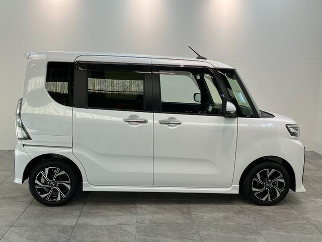 タントカスタムＸ　９型ディスプレイオーディオ　両側パワスラ衝突被害軽減ブレーキ　コーナーセンサー　９型ディスプレイオーディオ　フルセグ　Ｂｌｕｅｔｏｏｔｈ　ＵＳＢ　バックカメラ　両側電動スライドドア　前席シートヒーター　ＬＥＤヘッドライト　スマートキー（滋賀県）の中古車