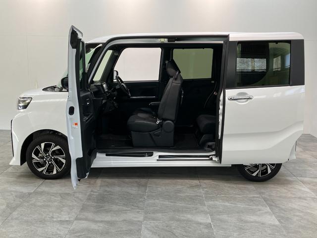 タントカスタムＸ　フルセグナビ　バックカメラ　両側電動スライドドア衝突被害軽減ブレーキ　コーナーセンサー　フルセグナビ　Ｂｌｕｅｔｏｏｔｈ　ＤＶＤ再生　ＵＳＢ　バックカメラ　両側電動スライドドア　前席シートヒーター　ＬＥＤ　スマートキー　エコアイドル（滋賀県）の中古車