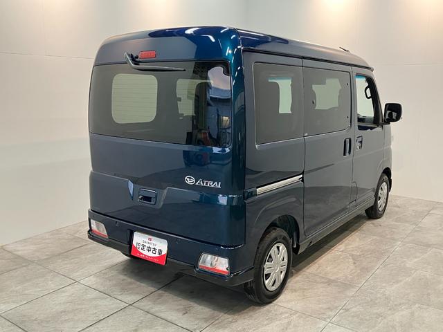 アトレーＲＳ　４ＷＤ　コーナーセンサー　クルコン　届出済未使用車衝突被害軽減ブレーキ　コーナーセンサー　４ＷＤ　ターボ　バックカメラ（ナビ装着時用）　両側電動スライドドア　ＬＥＤ　オートライト　レーダークルコン　オートエアコン　スマートキー　エコアイドル（滋賀県）の中古車