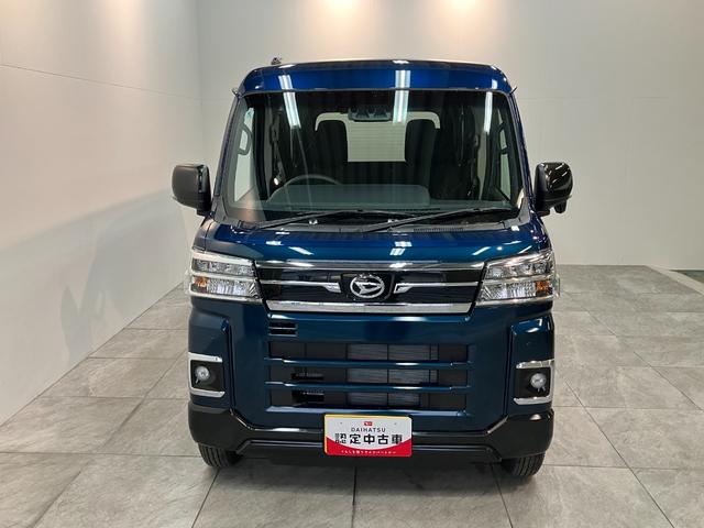 アトレーＲＳ　４ＷＤ　コーナーセンサー　クルコン　届出済未使用車衝突被害軽減ブレーキ　コーナーセンサー　４ＷＤ　ターボ　バックカメラ（ナビ装着時用）　両側電動スライドドア　ＬＥＤ　オートライト　レーダークルコン　オートエアコン　スマートキー　エコアイドル（滋賀県）の中古車