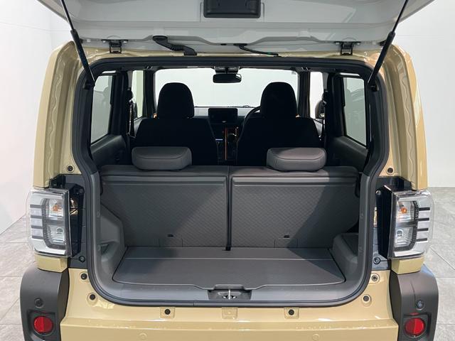 タフトＧ　コーナーセンサー　クルーズコントロール　届出済未使用車衝突被害軽減ブレーキ　コーナーセンサー　バックカメラ（ナビ装着時用）　前席シートヒーター　電動パーキング　スカイフィールトップ　ＬＥＤ　レーダークルーズコントロール　スマートキー　エコアイドル（滋賀県）の中古車