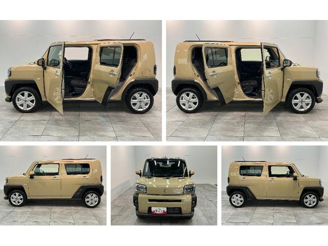 タフトＧ　コーナーセンサー　クルーズコントロール　届出済未使用車衝突被害軽減ブレーキ　コーナーセンサー　バックカメラ（ナビ装着時用）　前席シートヒーター　電動パーキング　スカイフィールトップ　ＬＥＤ　レーダークルーズコントロール　スマートキー　エコアイドル（滋賀県）の中古車