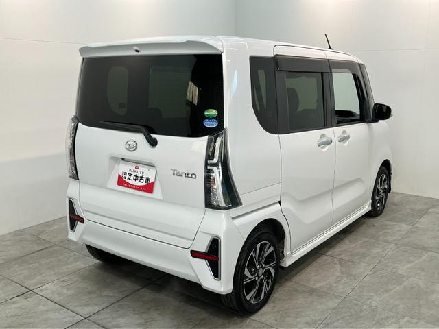 タントカスタムＸ　フルセグナビ　バックカメラ　ドラレコ　車検整備付衝突被害軽減ブレーキ　コーナーセンサー　フルセグナビ　Ｂｌｕｅｔｏｏｔｈ　ＤＶＤ再生　ＵＳＢ　バックカメラ　ドラレコ　ＴＶコントロール　両側電動スライドドア　前席シートヒーター　ＬＥＤ　スマートキー（滋賀県）の中古車
