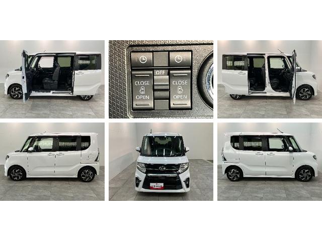 タントカスタムＸ　フルセグナビ　バックカメラ　ドラレコ　車検整備付衝突被害軽減ブレーキ　コーナーセンサー　フルセグナビ　Ｂｌｕｅｔｏｏｔｈ　ＤＶＤ再生　ＵＳＢ　バックカメラ　ドラレコ　ＴＶコントロール　両側電動スライドドア　前席シートヒーター　ＬＥＤ　スマートキー（滋賀県）の中古車