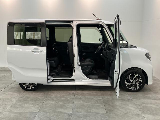 タントカスタムＸ　フルセグナビ　バックカメラ　ドラレコ　車検整備付衝突被害軽減ブレーキ　コーナーセンサー　フルセグナビ　Ｂｌｕｅｔｏｏｔｈ　ＤＶＤ再生　ＵＳＢ　バックカメラ　ドラレコ　ＴＶコントロール　両側電動スライドドア　前席シートヒーター　ＬＥＤ　スマートキー（滋賀県）の中古車