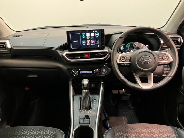 ロッキープレミアムＧ　ＨＥＶ　９型ディスプレイオーディオ　Ｐカメラ衝突被害軽減ブレーキ　コーナーセンサー　９型ディスプレイオーディオ　フルセグ　パノラマカメラ　Ｂｌｕｅｔｏｏｔｈ　ＵＳＢ　前後ドラレコ　前席シートヒーター　電動パーキング　ＬＥＤ　クルーズコントロール（滋賀県）の中古車