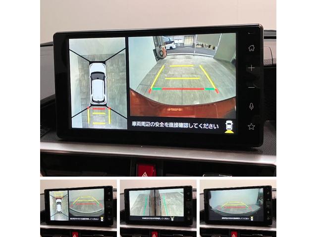 ロッキープレミアムＧ　ＨＥＶ　９型ディスプレイオーディオ　Ｐカメラ衝突被害軽減ブレーキ　コーナーセンサー　９型ディスプレイオーディオ　フルセグ　パノラマカメラ　Ｂｌｕｅｔｏｏｔｈ　ＵＳＢ　前後ドラレコ　前席シートヒーター　電動パーキング　ＬＥＤ　クルーズコントロール（滋賀県）の中古車