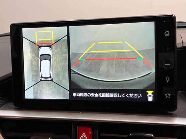 ロッキープレミアムＧ　ＨＥＶ　９型ディスプレイオーディオ　Ｐカメラ衝突被害軽減ブレーキ　コーナーセンサー　９型ディスプレイオーディオ　フルセグ　パノラマカメラ　Ｂｌｕｅｔｏｏｔｈ　ＵＳＢ　前後ドラレコ　前席シートヒーター　電動パーキング　ＬＥＤ　クルーズコントロール（滋賀県）の中古車