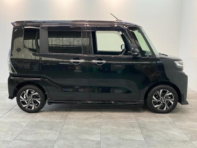 タントカスタムＸ　コーナーセンサー　シートヒーター　ＬＥＤ　ＥＴＣ衝突被害軽減ブレーキ　コーナーセンサー　バックカメラ（ナビ装着時用）　両側電動スライドドア　前席シートヒーター　電動パーキングブレーキ　ＬＥＤ　オートライト　オートエアコン　スマートキー　エコアイドル（滋賀県）の中古車