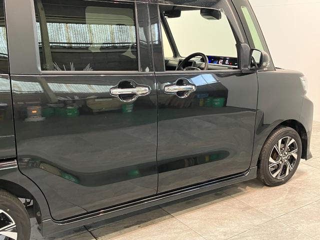 タントカスタムＸ　コーナーセンサー　シートヒーター　ＬＥＤ　ＥＴＣ衝突被害軽減ブレーキ　コーナーセンサー　バックカメラ（ナビ装着時用）　両側電動スライドドア　前席シートヒーター　電動パーキングブレーキ　ＬＥＤ　オートライト　オートエアコン　スマートキー　エコアイドル（滋賀県）の中古車