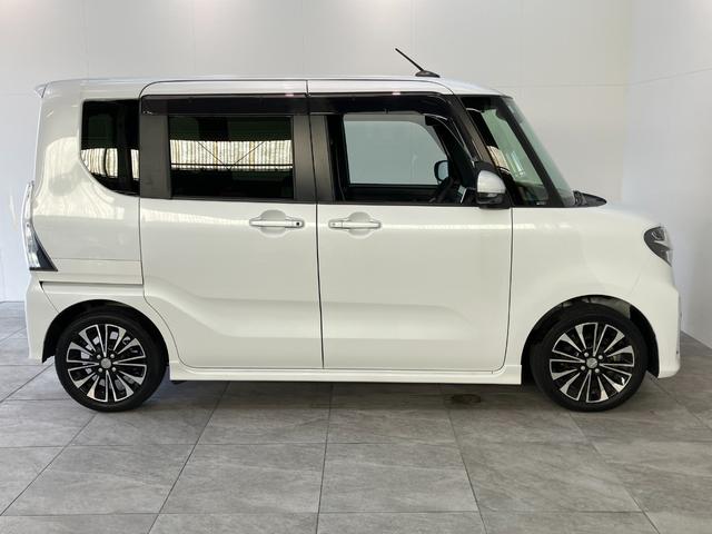 タントカスタムRS 9型ナビ パノラマカメラ 後席モニター衝突被害軽減ブレーキ コーナーセンサー 9型フルセグナビ Bluetooth DVD再生 USB パノラマカメラ ドラレコ フリップダウンモニター クルコン 両側電動スライドドア 前席シートヒーター(滋賀県)の中古車