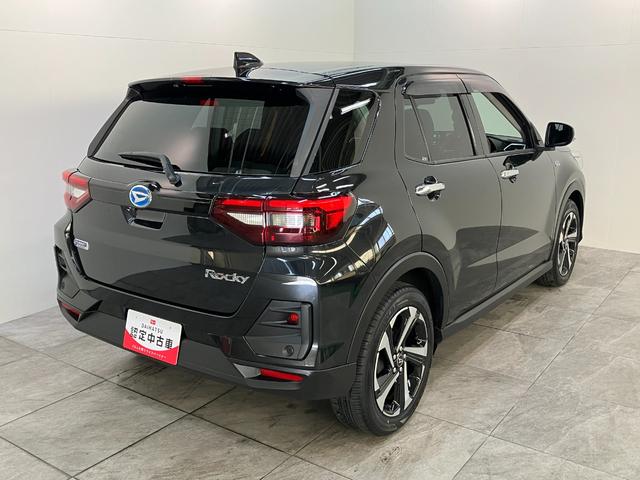 ロッキープレミアムＧ　ＨＥＶ　９型ディスプレイオーディオ　Ｐカメラ衝突被害軽減ブレーキ　コーナーセンサー　ディスプレイオーディオ　フルセグ　パノラマカメラ　Ｂｌｕｅｔｏｏｔｈ　ＵＳＢ　ドラレコ　前席シートヒーター　レーダークルーズコントロール　電動パーキングブレーキ（滋賀県）の中古車