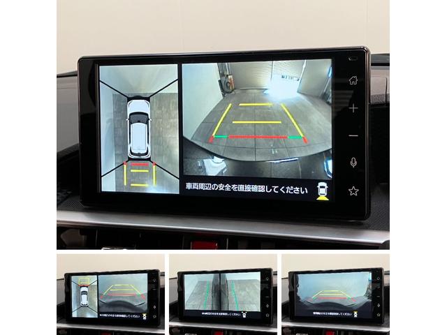 ロッキープレミアムＧ　ＨＥＶ　９型ディスプレイオーディオ　Ｐカメラ衝突被害軽減ブレーキ　コーナーセンサー　ディスプレイオーディオ　フルセグ　パノラマカメラ　Ｂｌｕｅｔｏｏｔｈ　ＵＳＢ　ドラレコ　前席シートヒーター　レーダークルーズコントロール　電動パーキングブレーキ（滋賀県）の中古車