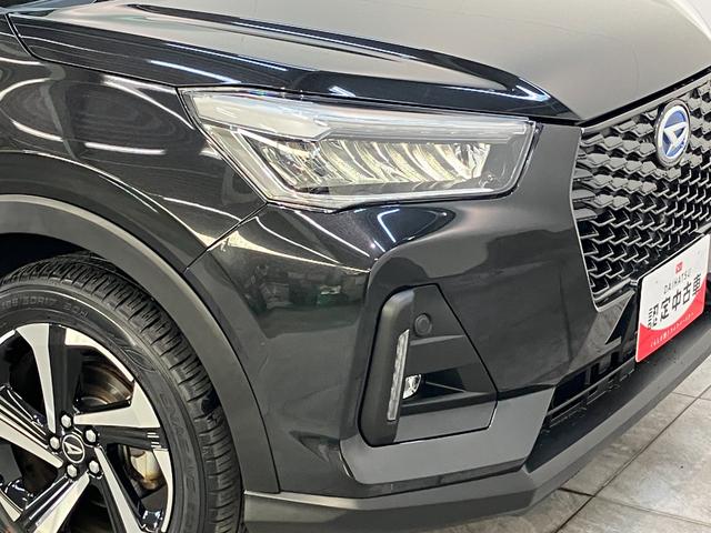 ロッキープレミアムＧ　ＨＥＶ　９型ディスプレイオーディオ　Ｐカメラ衝突被害軽減ブレーキ　コーナーセンサー　ディスプレイオーディオ　フルセグ　パノラマカメラ　Ｂｌｕｅｔｏｏｔｈ　ＵＳＢ　ドラレコ　前席シートヒーター　レーダークルーズコントロール　電動パーキングブレーキ（滋賀県）の中古車