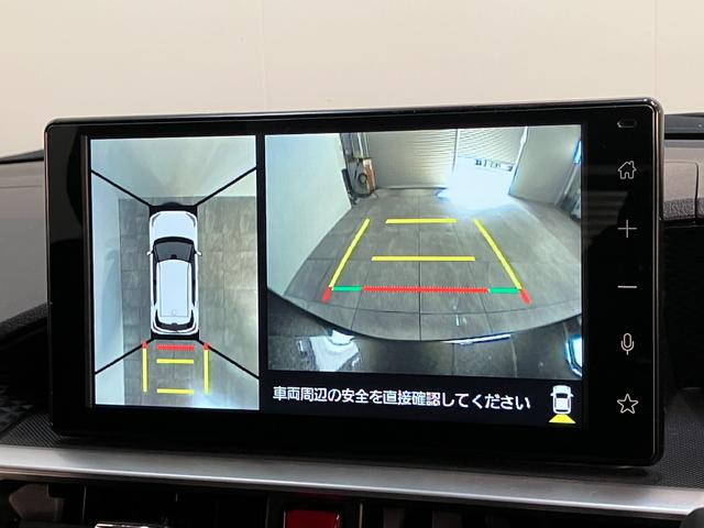 ロッキープレミアムＧ　ＨＥＶ　９型ディスプレイオーディオ　Ｐカメラ衝突被害軽減ブレーキ　コーナーセンサー　ディスプレイオーディオ　フルセグ　パノラマカメラ　Ｂｌｕｅｔｏｏｔｈ　ＵＳＢ　ドラレコ　前席シートヒーター　レーダークルーズコントロール　電動パーキングブレーキ（滋賀県）の中古車