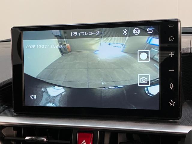 ロッキープレミアムＧ　ＨＥＶ　９型ディスプレイオーディオ　Ｐカメラ衝突被害軽減ブレーキ　コーナーセンサー　ディスプレイオーディオ　フルセグ　パノラマカメラ　Ｂｌｕｅｔｏｏｔｈ　ＵＳＢ　ドラレコ　前席シートヒーター　レーダークルーズコントロール　電動パーキングブレーキ（滋賀県）の中古車