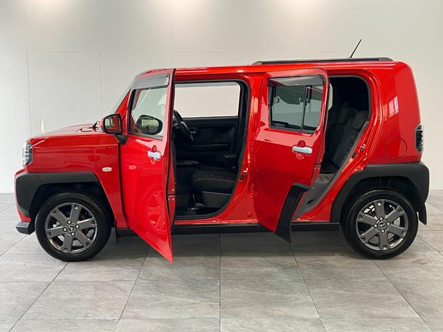 タフトＧターボ　フルセグナビ　パノラマカメラ　ドラレコ　クルコン衝突被害軽減ブレーキ　コーナーセンサー　フルセグナビ　パノラマカメラ　ＤＶＤ再生　Ｂｌｕｅｔｏｏｔｈ　ＵＳＢ　前後ドラレコ　前席シートヒーター　電動パーキング　ＬＥＤ　オートライト　レーダークルコン（滋賀県）の中古車