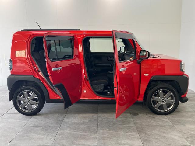 タフトＧターボ　フルセグナビ　パノラマカメラ　ドラレコ　クルコン衝突被害軽減ブレーキ　コーナーセンサー　フルセグナビ　パノラマカメラ　ＤＶＤ再生　Ｂｌｕｅｔｏｏｔｈ　ＵＳＢ　前後ドラレコ　前席シートヒーター　電動パーキング　ＬＥＤ　オートライト　レーダークルコン（滋賀県）の中古車