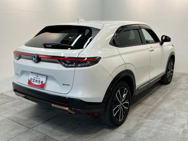 ヴェゼルe:HEV Z フルセグナビ バックカメラ レーダークルコン衝突被害軽減ブレーキ フルセグナビ バックカメラ Bluetooth USB ドラレコ ETC レーダークルコン ハンドル&シートヒーター パドルシフト 電動リヤーゲート コーナーセンサー LED(滋賀県)の中古車