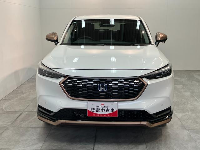 ヴェゼルe:HEV Z フルセグナビ バックカメラ レーダークルコン衝突被害軽減ブレーキ フルセグナビ バックカメラ Bluetooth USB ドラレコ ETC レーダークルコン ハンドル&シートヒーター パドルシフト 電動リヤーゲート コーナーセンサー LED(滋賀県)の中古車