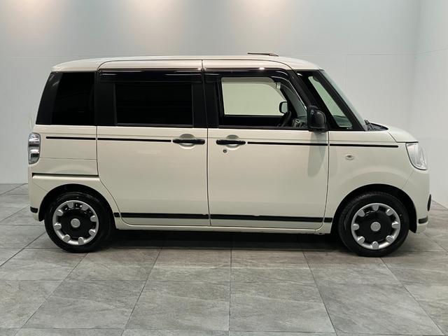 ムーヴキャンバスＧブラックインテリアリミテッドＳＡ３　フルセグナビ　Ｐカメラ衝突被害軽減ブレーキ　フルセグナビ　パノラマカメラ　ＤＶＤ再生　Ｂｌｕｅｔｏｏｔｈ　ＵＳＢ　前後ドラレコ　両側電動スライドドア　ＬＥＤヘッドライト　オートライト　オートエアコン　エコアイドル（滋賀県）の中古車