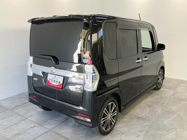 タントカスタムＲＳ　ＳＡ　ディスプレイオーディオ　バックカメラ衝突被害軽減ブレーキ　ディスプレイオーディオ　Ｂｌｕｅｔｏｏｔｈ　ＵＳＢ　ＤＶＤ再生　バックカメラ　ドラレコ　ＥＴＣ　両側電動スライドドア　ＬＥＤヘッドライト　オートライト　タイヤ４本新品交換済み（滋賀県）の中古車