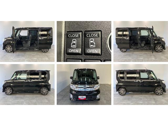 タントカスタムＲＳ　ＳＡ　ディスプレイオーディオ　バックカメラ衝突被害軽減ブレーキ　ディスプレイオーディオ　Ｂｌｕｅｔｏｏｔｈ　ＵＳＢ　ＤＶＤ再生　バックカメラ　ドラレコ　ＥＴＣ　両側電動スライドドア　ＬＥＤヘッドライト　オートライト　タイヤ４本新品交換済み（滋賀県）の中古車
