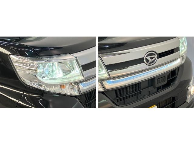 タントカスタムＲＳ　ＳＡ　ディスプレイオーディオ　バックカメラ衝突被害軽減ブレーキ　ディスプレイオーディオ　Ｂｌｕｅｔｏｏｔｈ　ＵＳＢ　ＤＶＤ再生　バックカメラ　ドラレコ　ＥＴＣ　両側電動スライドドア　ＬＥＤヘッドライト　オートライト　タイヤ４本新品交換済み（滋賀県）の中古車