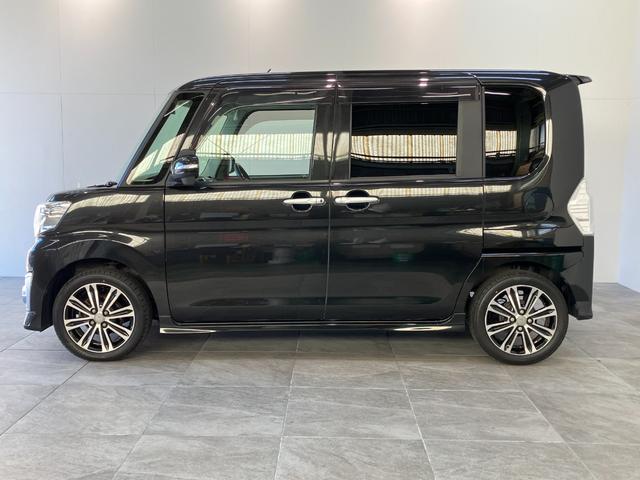 タントカスタムＲＳ　ＳＡ　ディスプレイオーディオ　バックカメラ衝突被害軽減ブレーキ　ディスプレイオーディオ　Ｂｌｕｅｔｏｏｔｈ　ＵＳＢ　ＤＶＤ再生　バックカメラ　ドラレコ　ＥＴＣ　両側電動スライドドア　ＬＥＤヘッドライト　オートライト　タイヤ４本新品交換済み（滋賀県）の中古車