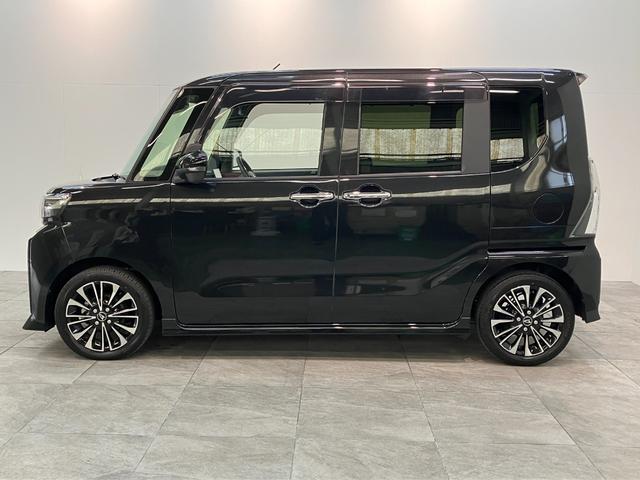 タントカスタムＲＳ　９型ディスプレイオーディオ　駐車支援システム衝突被害軽減ブレーキ　コーナーセンサー　９型ディスプレイオーディオ　フルセグ　Ｂｌｕｅｔｏｏｔｈ　ＵＳＢ　パノラマカメラ　駐車支援システム　前後ドラレコ　両側パワスラ　前席シートヒーター　ＬＥＤ（滋賀県）の中古車