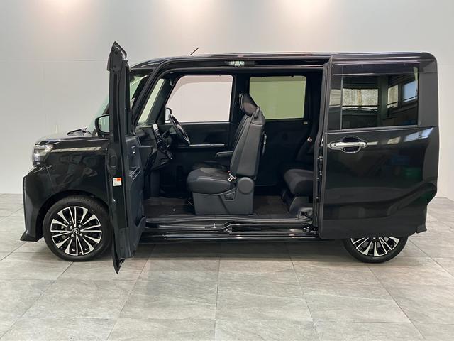 タントカスタムＲＳ　９型ディスプレイオーディオ　駐車支援システム衝突被害軽減ブレーキ　コーナーセンサー　９型ディスプレイオーディオ　フルセグ　Ｂｌｕｅｔｏｏｔｈ　ＵＳＢ　パノラマカメラ　駐車支援システム　前後ドラレコ　両側パワスラ　前席シートヒーター　ＬＥＤ（滋賀県）の中古車