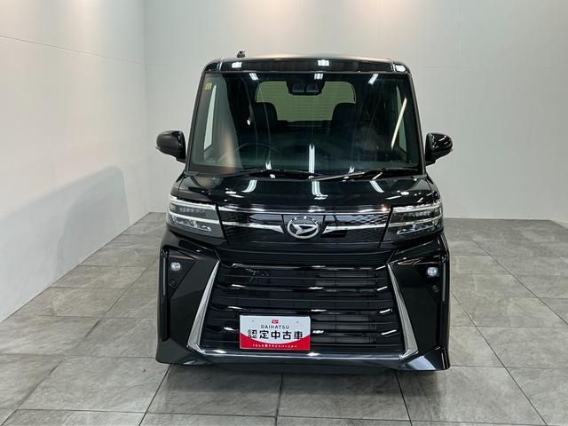 タントカスタムＲＳ　フルセグナビ　バックカメラ　両側パワスラ衝突被害軽減ブレーキ　コーナーセンサー　ターボ　フルセグナビ　Ｂｌｕｅｔｏｏｔｈ　ＤＶＤ再　ＵＳＢ　バックカメラ　両側電動スライドドア　前席シートヒーター　ＬＥＤ　スマートキー　エコアイドル（滋賀県）の中古車