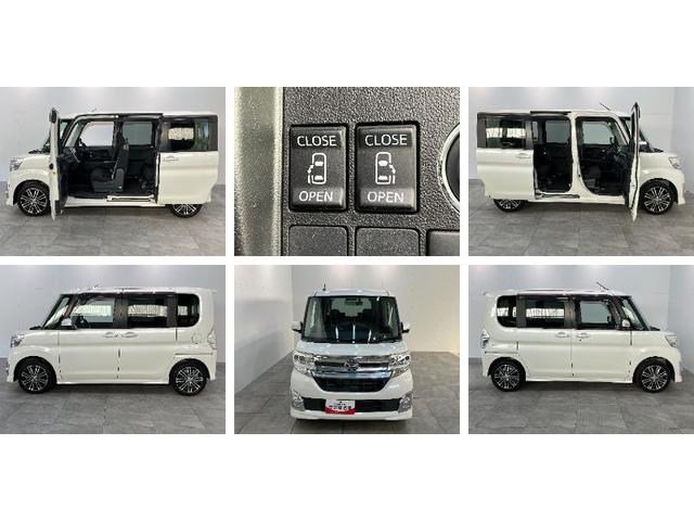 タントカスタムＲＳ　フルセグナビ　バックカメラ　ドラレコ　ＥＴＣフルセグナビ　Ｂｌｕｅｔｏｏｔｈ　ＤＶＤ再生　ＥＴＣ　バックカメラ　ドラレコ　両側電動スライドドア　ＬＥＤヘッドライト　スマートキー　オートライト　オートエアコン　電動格納式ミラー　エコアイドル（滋賀県）の中古車