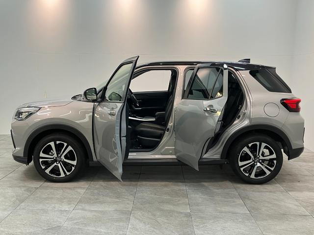 ロッキープレミアムＧ　９型ディスプレイオーディオ　パノラマカメラ衝突被害軽減ブレーキ　コーナーセンサー　９型ディスプレイオーディオ　フルセグ　パノラマカメラ　Ｂｌｕｅｔｏｏｔｈ　ＵＳＢ　前席シートヒーター　電動パーキング　ＬＥＤ　オートライト　オートエアコン（滋賀県）の中古車