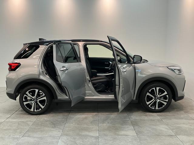 ロッキープレミアムＧ　９型ディスプレイオーディオ　パノラマカメラ衝突被害軽減ブレーキ　コーナーセンサー　９型ディスプレイオーディオ　フルセグ　パノラマカメラ　Ｂｌｕｅｔｏｏｔｈ　ＵＳＢ　前席シートヒーター　電動パーキング　ＬＥＤ　オートライト　オートエアコン（滋賀県）の中古車