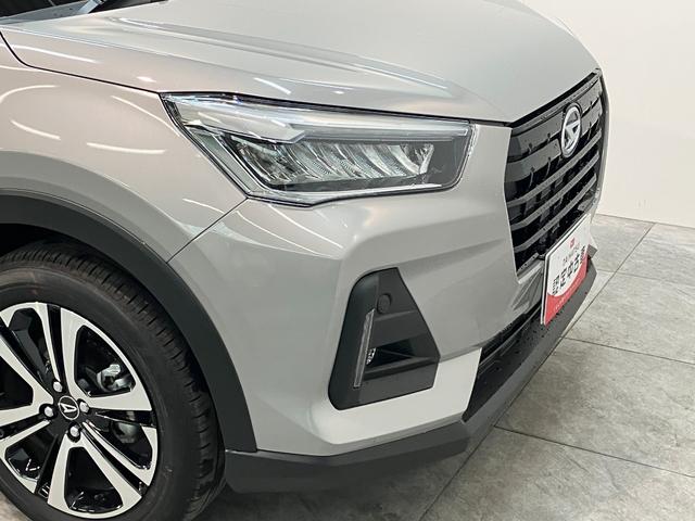 ロッキープレミアムＧ　９型ディスプレイオーディオ　パノラマカメラ衝突被害軽減ブレーキ　コーナーセンサー　９型ディスプレイオーディオ　フルセグ　パノラマカメラ　Ｂｌｕｅｔｏｏｔｈ　ＵＳＢ　前席シートヒーター　電動パーキング　ＬＥＤ　オートライト　オートエアコン（滋賀県）の中古車