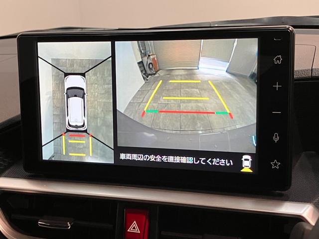 ロッキープレミアムＧ　９型ディスプレイオーディオ　パノラマカメラ衝突被害軽減ブレーキ　コーナーセンサー　９型ディスプレイオーディオ　フルセグ　パノラマカメラ　Ｂｌｕｅｔｏｏｔｈ　ＵＳＢ　前席シートヒーター　電動パーキング　ＬＥＤ　オートライト　オートエアコン（滋賀県）の中古車