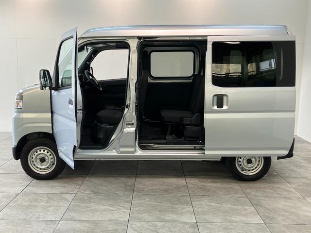 ハイゼットカーゴＤＸ　４ＷＤ　コーナーセンサー　キーレスエントリー衝突被害軽減ブレーキ　スマアシ　コーナーセンサー　前席パワーウインドウ　ＡＭ／ＦＭステレオ　両側スライドドア　パートタイム４ＷＤ　オートライト　マニュアルレベリング（滋賀県）の中古車