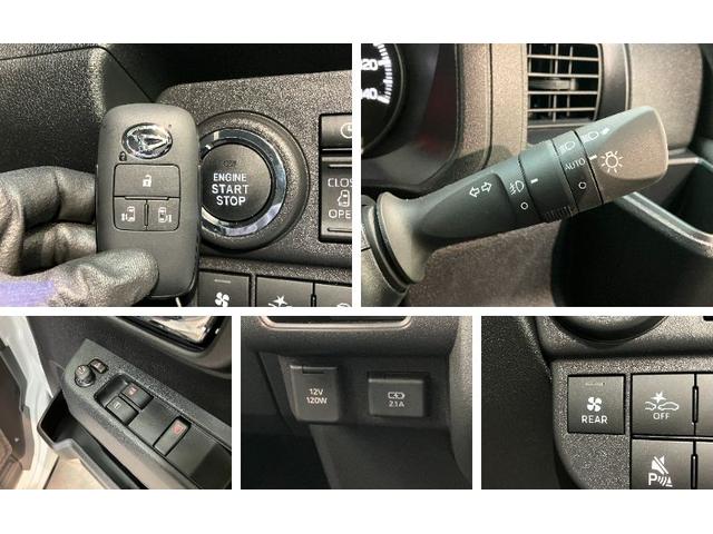 アトレーＲＳ　４ＷＤ　レーダクルコン　両側パワスラ　届出済未使用車衝突被害軽減ブレーキ　コーナーセンサー　４ＷＤ　ターボ　バックカメラ（ナビ装着時用）　両側電動スライドドア　ＬＥＤ　オートライト　電動格納式ミラー　クルコン　オートエアコン　スマートキー　エコアイドル（滋賀県）の中古車