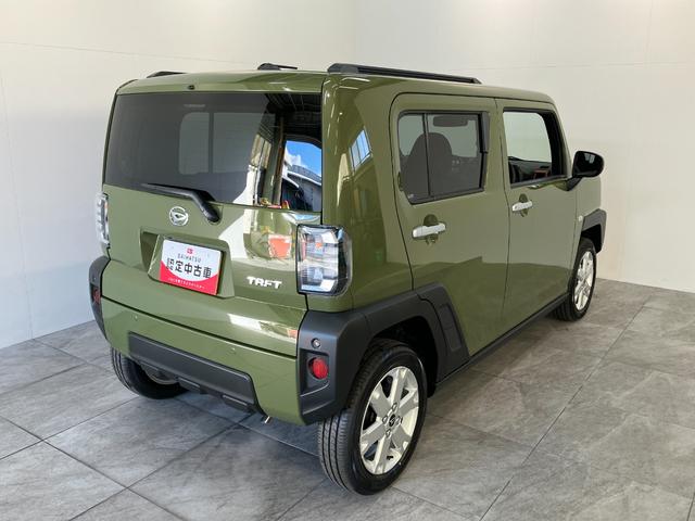 タフトＧ　９型ディスプレイオーディオ　クルコン　届出済未使用車衝突被害軽減ブレーキ　コーナーセンサー　９型ディスプレイオーディオ　フルセグ　バックカメラ　Ｂｌｕｅｔｏｏｔｈ　ＵＳＢ　前席シートヒーター　ＬＥＤ　オートライト　レーダークルーズコントロール（滋賀県）の中古車