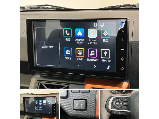 タフトＧ　９型ディスプレイオーディオ　クルコン　届出済未使用車衝突被害軽減ブレーキ　コーナーセンサー　９型ディスプレイオーディオ　フルセグ　バックカメラ　Ｂｌｕｅｔｏｏｔｈ　ＵＳＢ　前席シートヒーター　ＬＥＤ　オートライト　レーダークルーズコントロール（滋賀県）の中古車